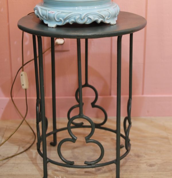 The Art Deco iron work table