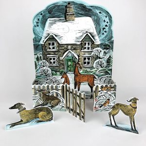 Christmas Cottage Advent Calendar - Angela Harding