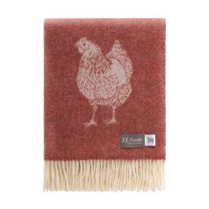 Chicken Wool Throw