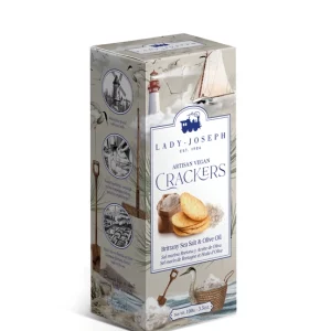 Crackers with Brittany Sea Salt & Olive Oil (cracker snack )