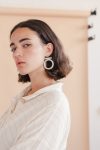 Circle Earrings - Pistachio