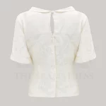 Cindy Blouse in Cream