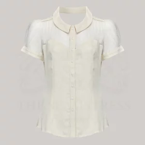 Florance Blouse in Cream
