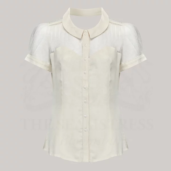 Florance Blouse in Cream