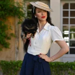 Grace Blouse in Cream