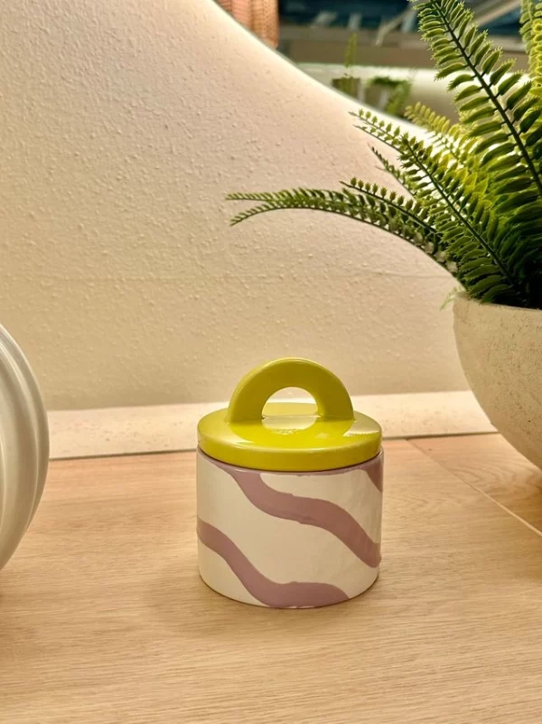 Bougie Pablo Pots - Lotus d'eau et rose