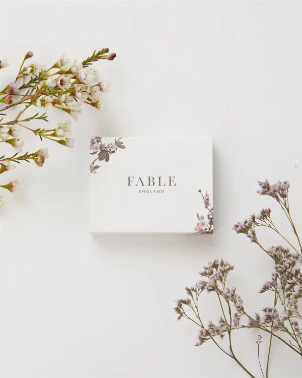 FABLE Enamel Fox Brooch