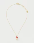 Collier en forme de champignon en émail FABLE