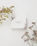 Collier en forme de champignon en émail FABLE
